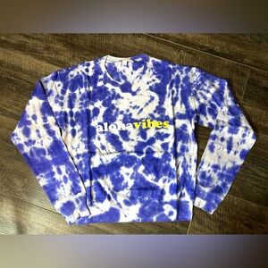 Spiritual Gangster Aloha Vibes Savasana Sweatshirt Small